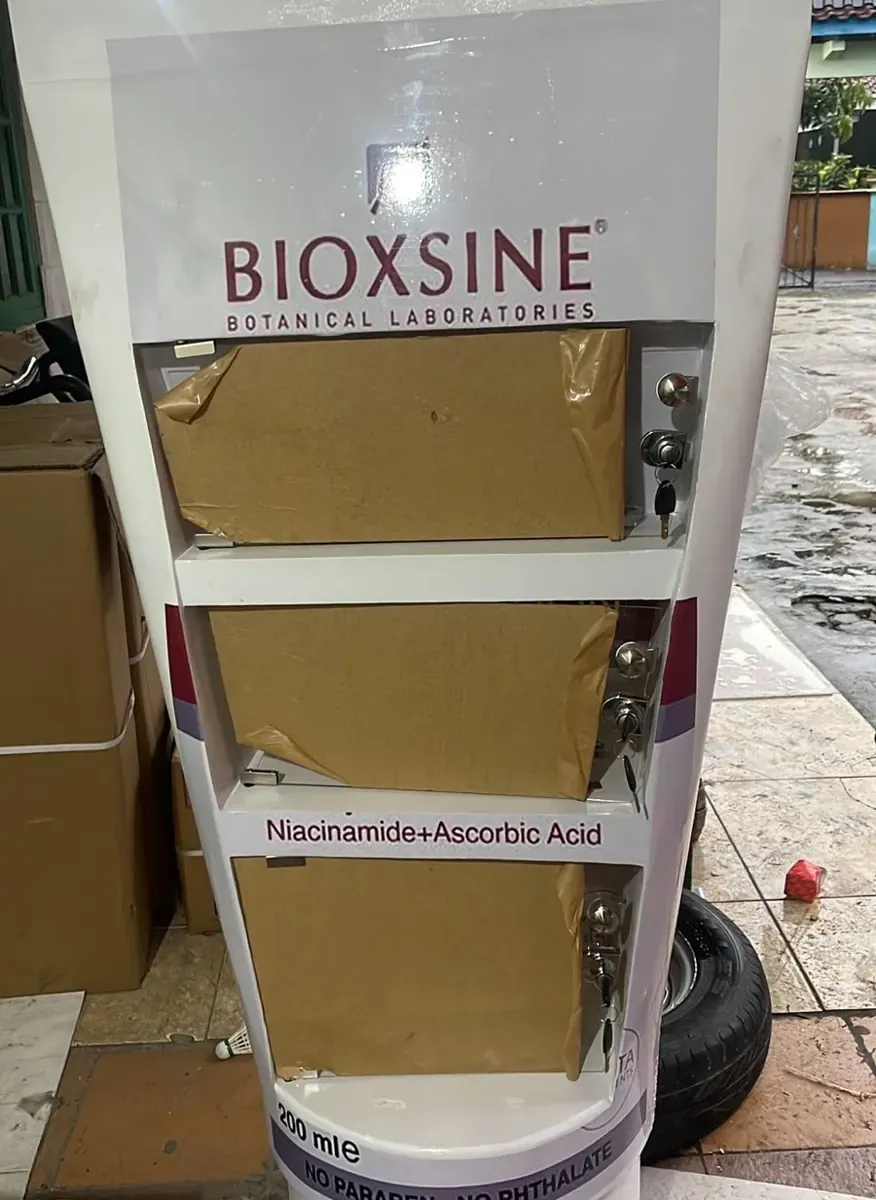 Rak Display Bioxsine