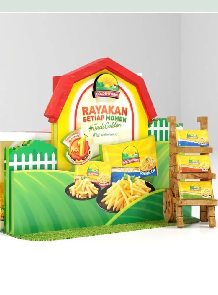 Booth Kampanye "Rayakan Setiap Momen"