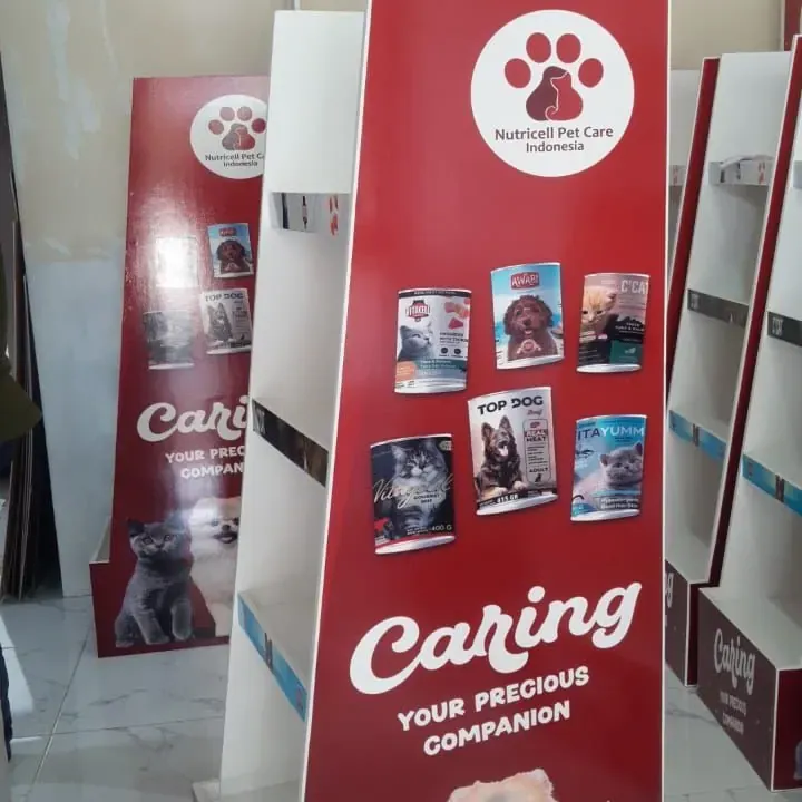 Rak Display Nutricell Pet Care