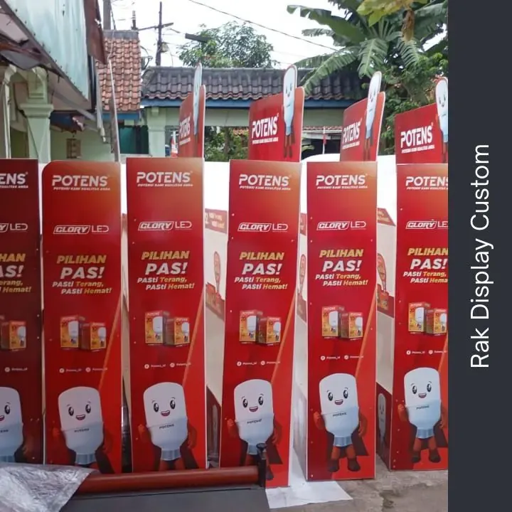 Standee Potens Siap Kirim