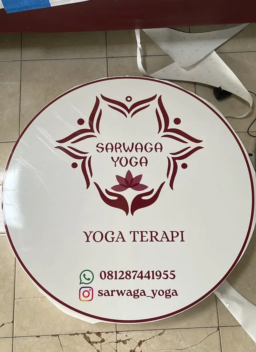 Papan Nama Sarwaga Yoga